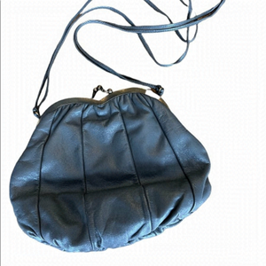 VINTAGE dark gray purse